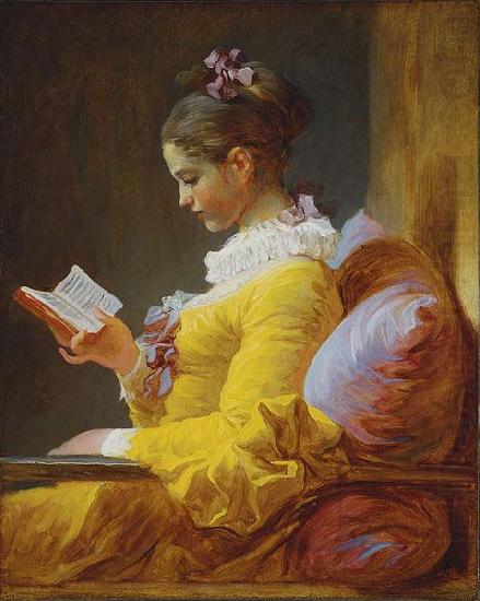 Jean-Honore Fragonard A Young Girl Reading china oil painting image